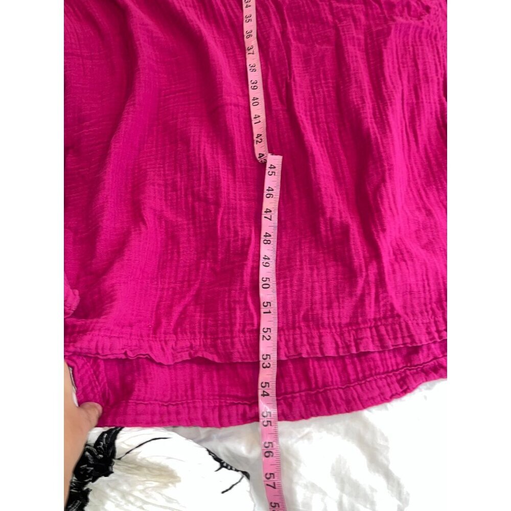 EVERYDAY RITUALTracey Gauze Kaftan Coverup Dress Size L - Picture 7 of 9